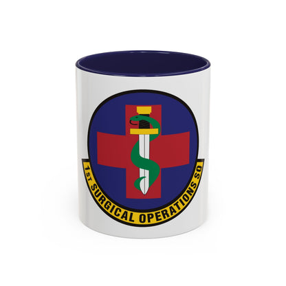 1st Surgical Operations Squadron (U.S. Air Force) Accent Coffee Mug