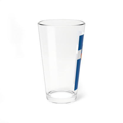 Flag of Fuzvolgy (Hungary) Pint Glass 16oz