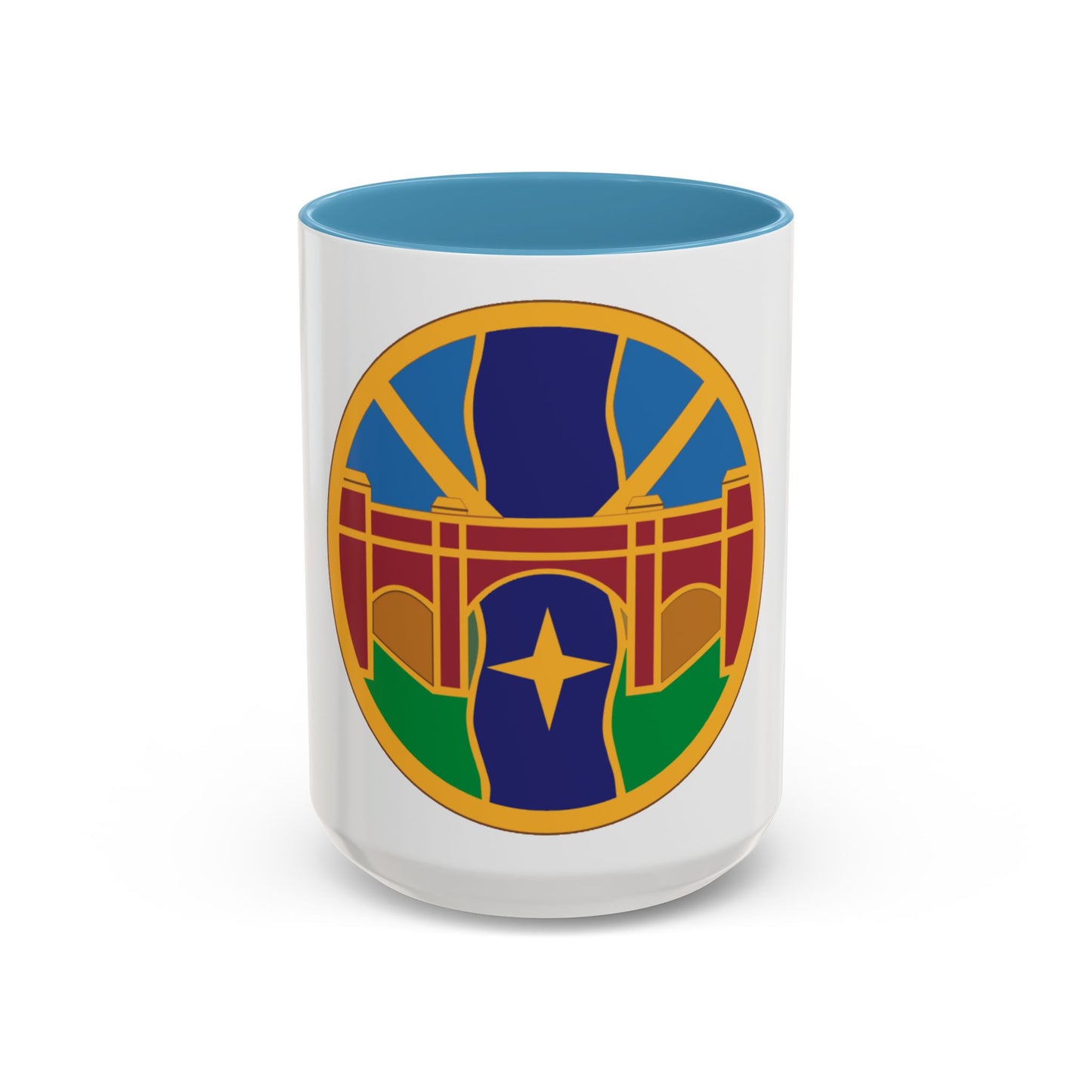 1 Transportation Agency (U.S. Army) Accent Coffee Mug