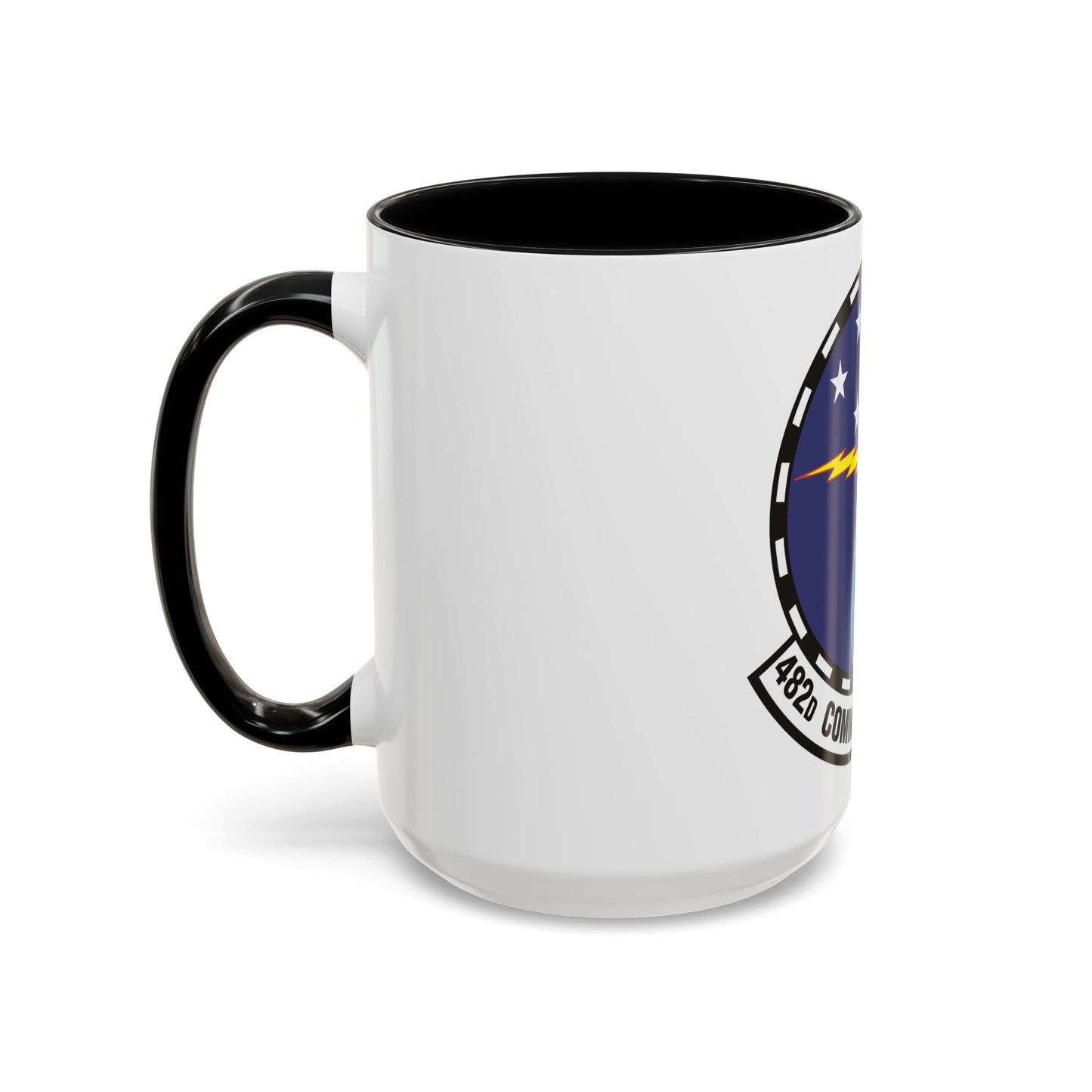 482d Communications Squadron (U.S. Air Force) Accent Coffee Mug