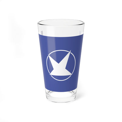 Flag of Tomiya Miyagi (Japan) Pint Glass 16oz