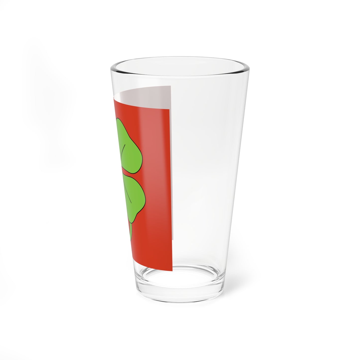 CHE Hottingen ZH Flag (Switzerland) Pint Glass 16oz