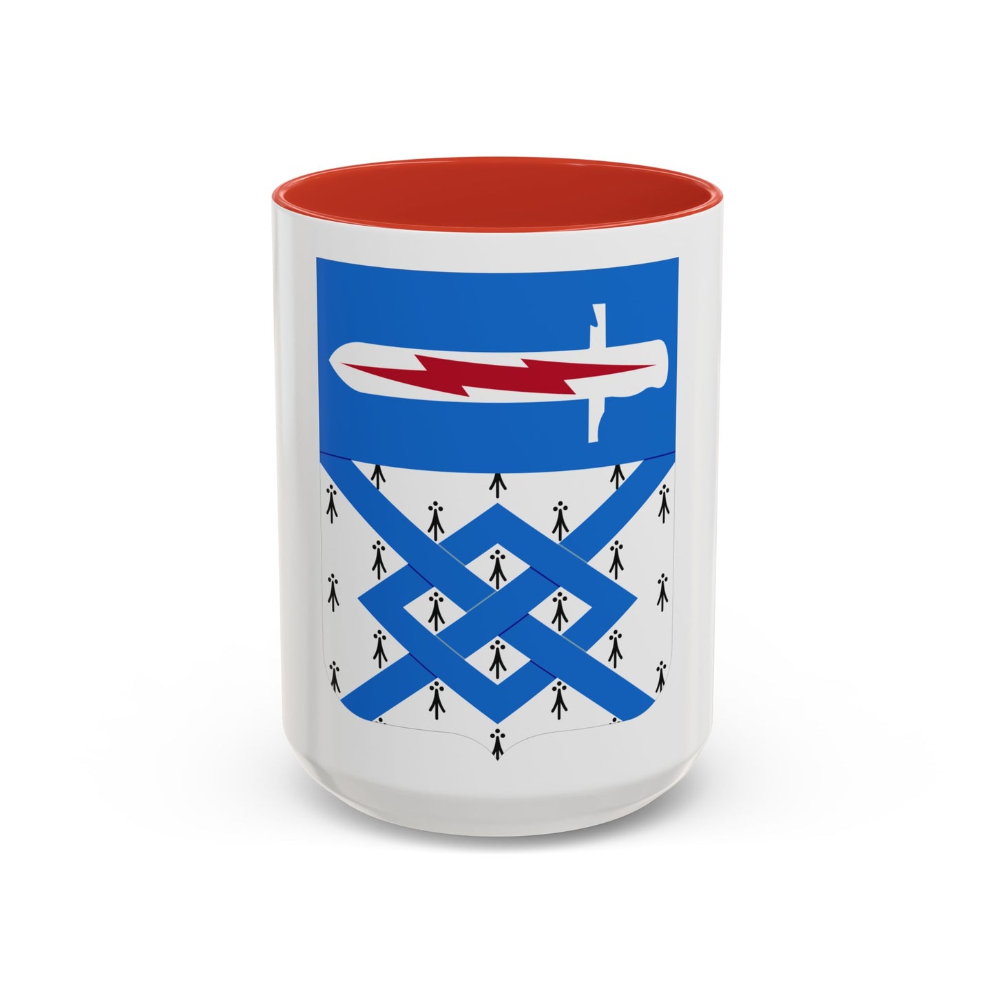 107 Military Intelligence Battalion 2 (U.S. Army) Accent Coffee Mug