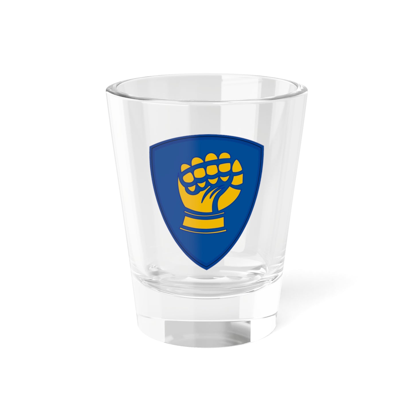 46th Infantry Division CSIB (U.S. Army) Shot Glass 1.5oz