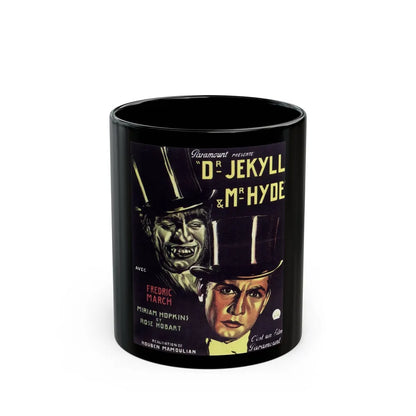 DR. JEKYLL AND MR. HYDE 1931 Movie Poster - Black Coffee Mug-11oz-Go Mug Yourself