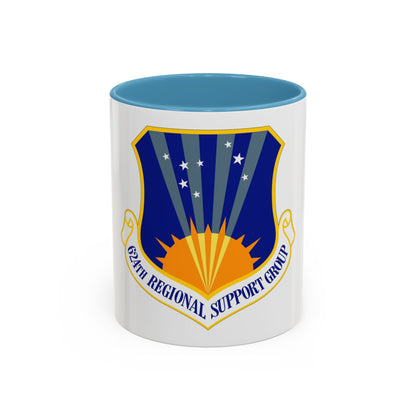 624th Regional Support Group (U.S. Air Force) Accent Coffee Mug