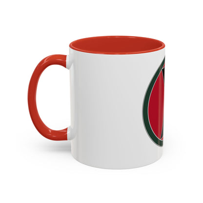 7 Infantry Division (U.S. Army) Accent Coffee Mug