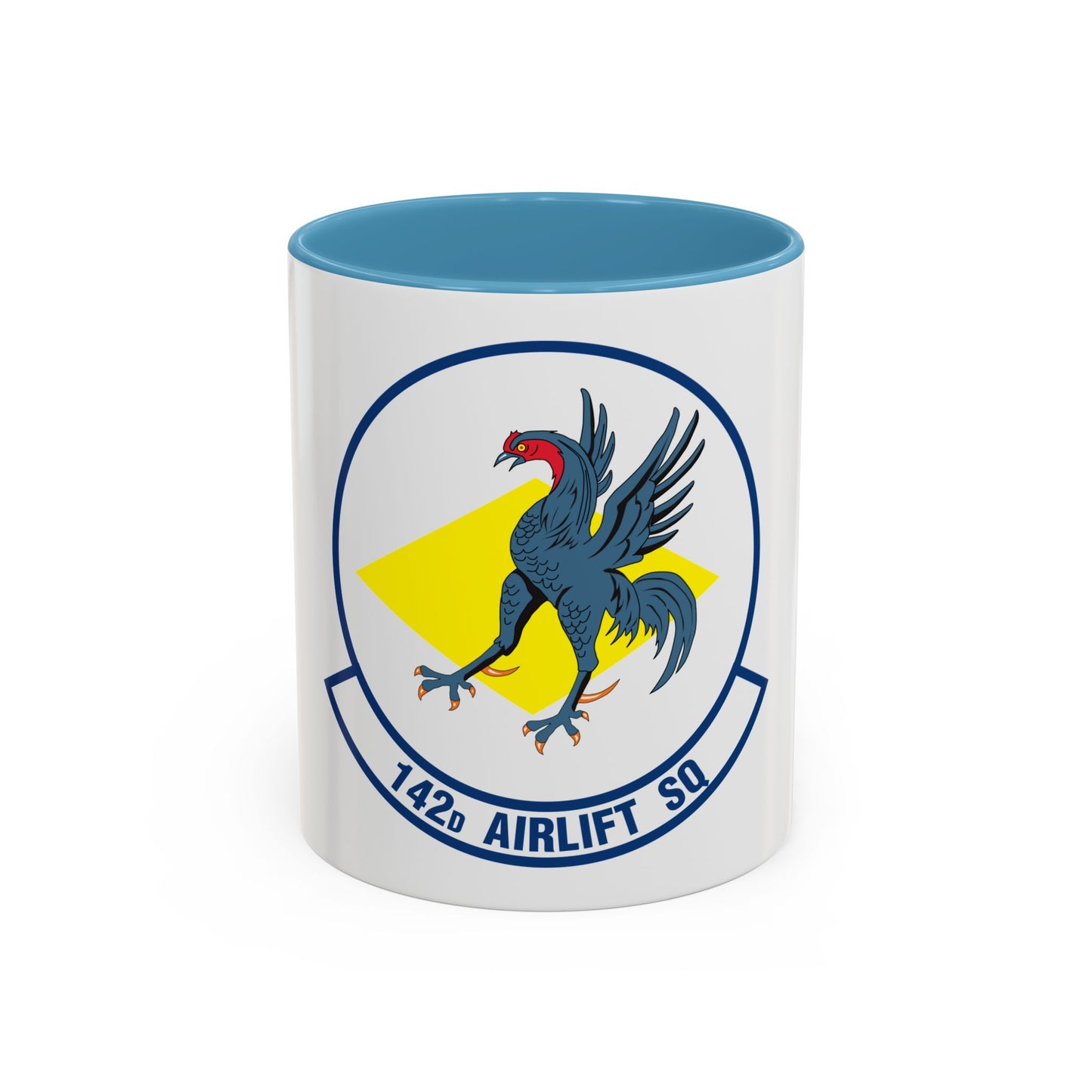 142 Airlift Squadron (U.S. Air Force) Accent Coffee Mug