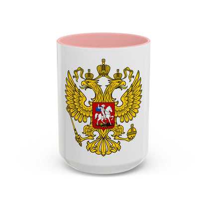 Coat of Arms of the Russian Federation 2 - Accent Coffee Mug