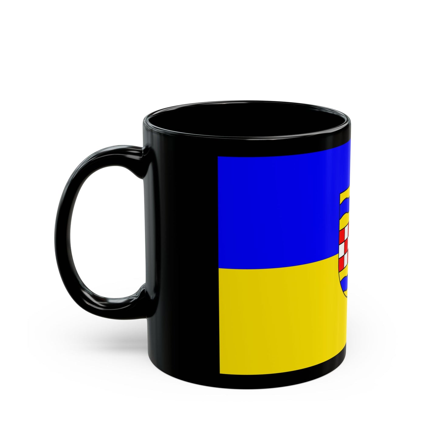 Flag of Ennepe Ruhr 2 Germany - Black Coffee Mug-Go Mug Yourself