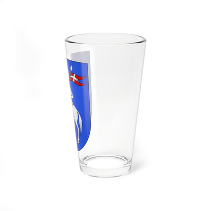 Vallemaggia-coat of arms (Switzerland) (Coat of Arms) Pint Glass 16oz