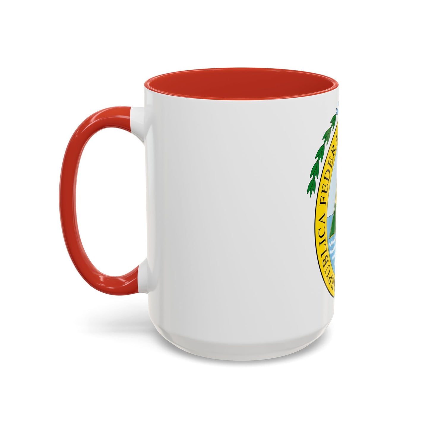 Coat of arms of the Federal Republic of Central America - Accent Coffee Mug