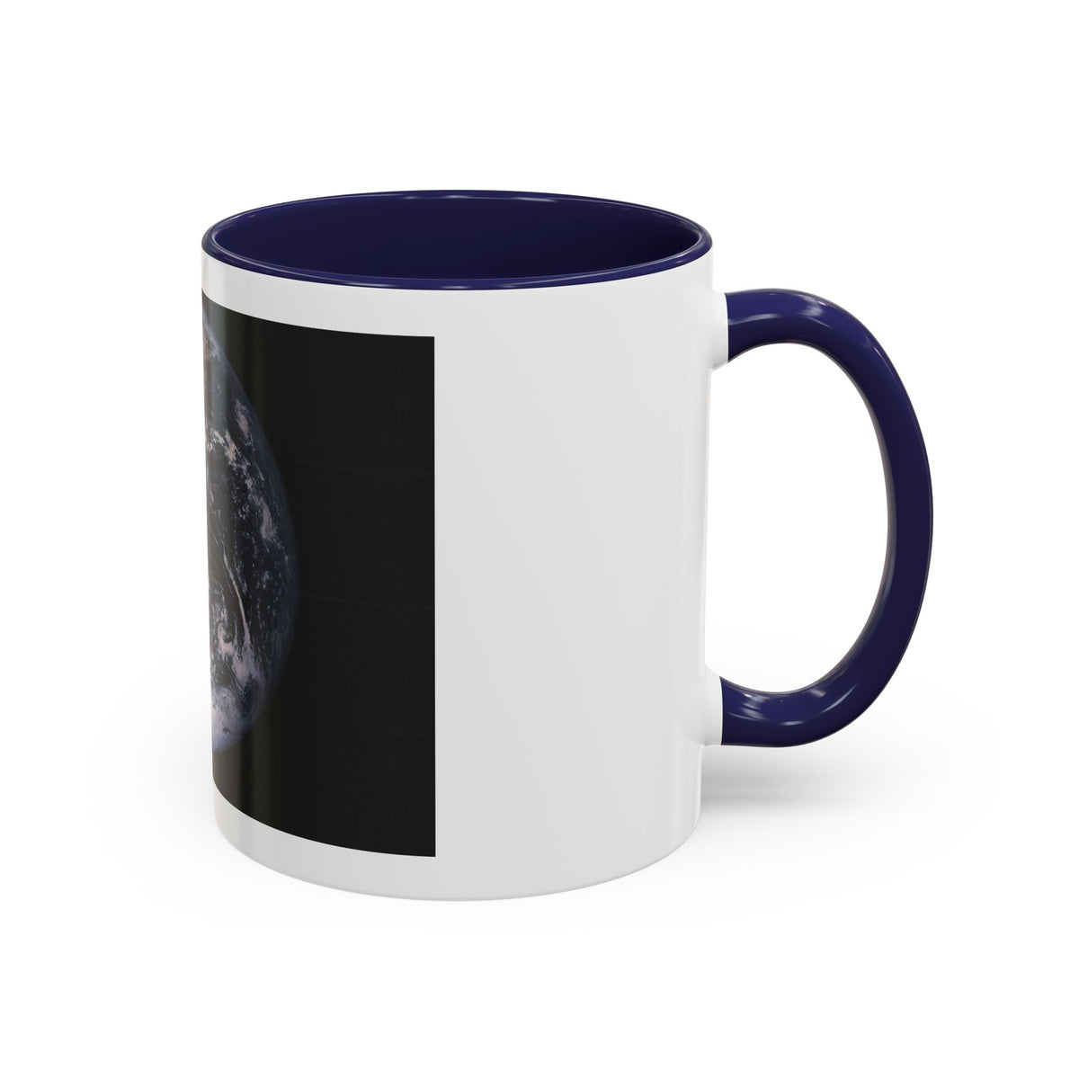 Space - Earth from Space (1973) (Map) Accent Coffee Mug