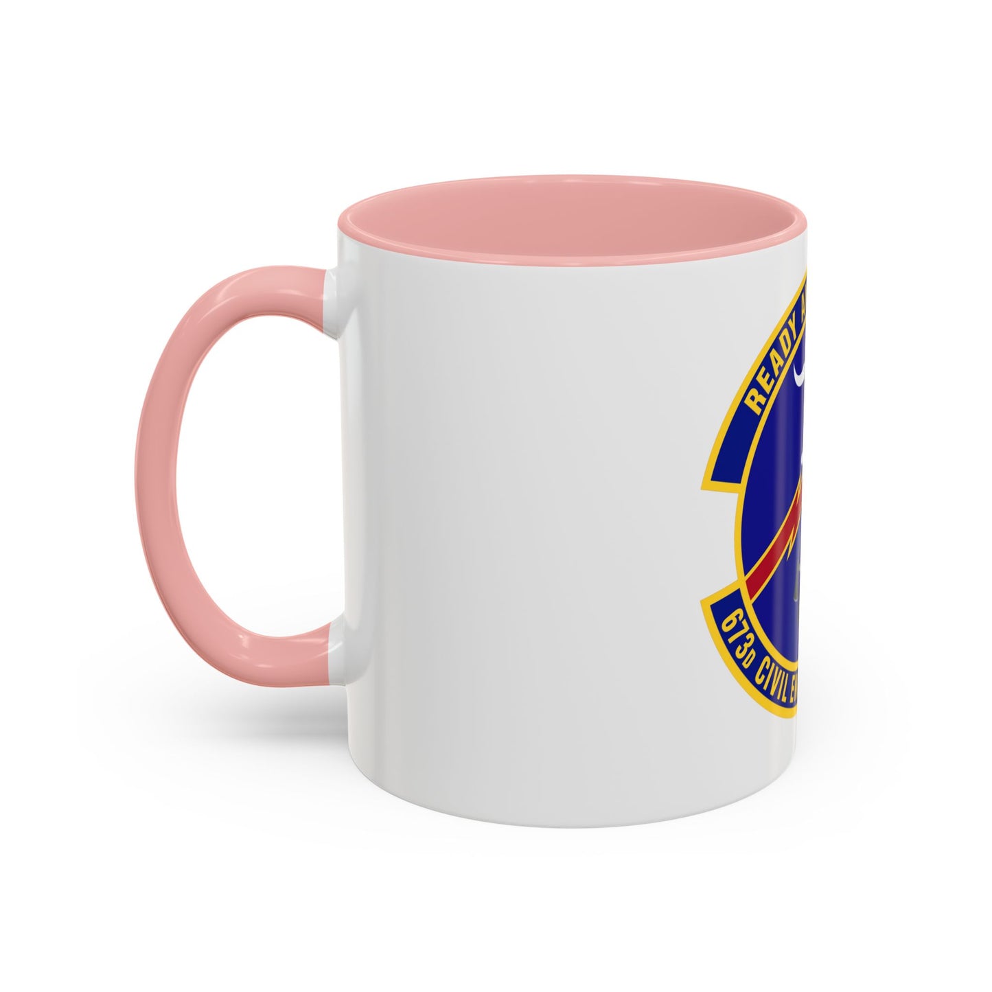 673d Civil Engineer Squadron (U.S. Air Force) Accent Coffee Mug