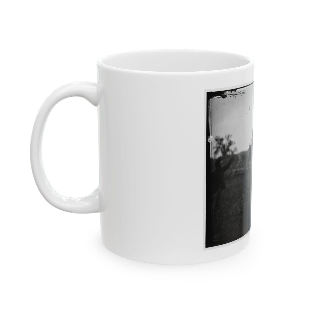 Bealeton, Virginia. Captain Henry Page, A. Q. M. Army Of The Potomac Headquarters (U.S. Civil War) White Coffee Mug