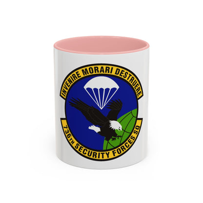 736th Security Forces Squadron (U.S. Air Force) Accent Coffee Mug