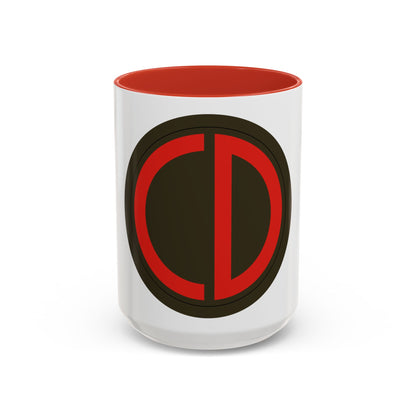 85th Division SSI (U.S. Army) Accent Coffee Mug