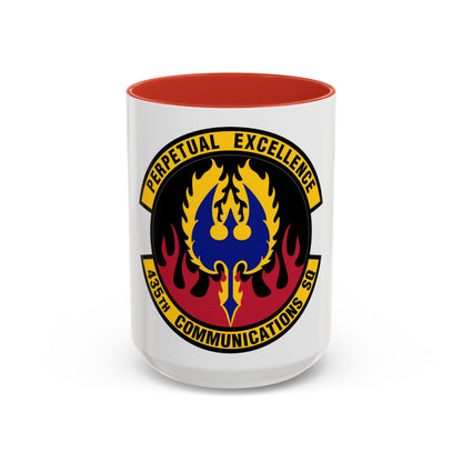 435th Communications Squadron (U.S. Air Force) Accent Coffee Mug