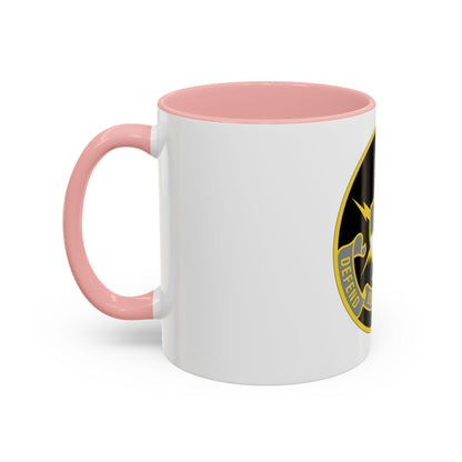 United States Cyber School 2 (U.S. Army) Accent Coffee Mug
