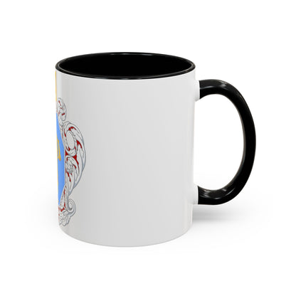 Coat of Arms of the Ukrainian State - Accent Coffee Mug