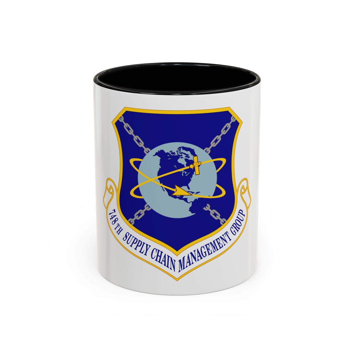 748 Supply Chain Management Group AFMC (U.S. Air Force) Accent Coffee Mug