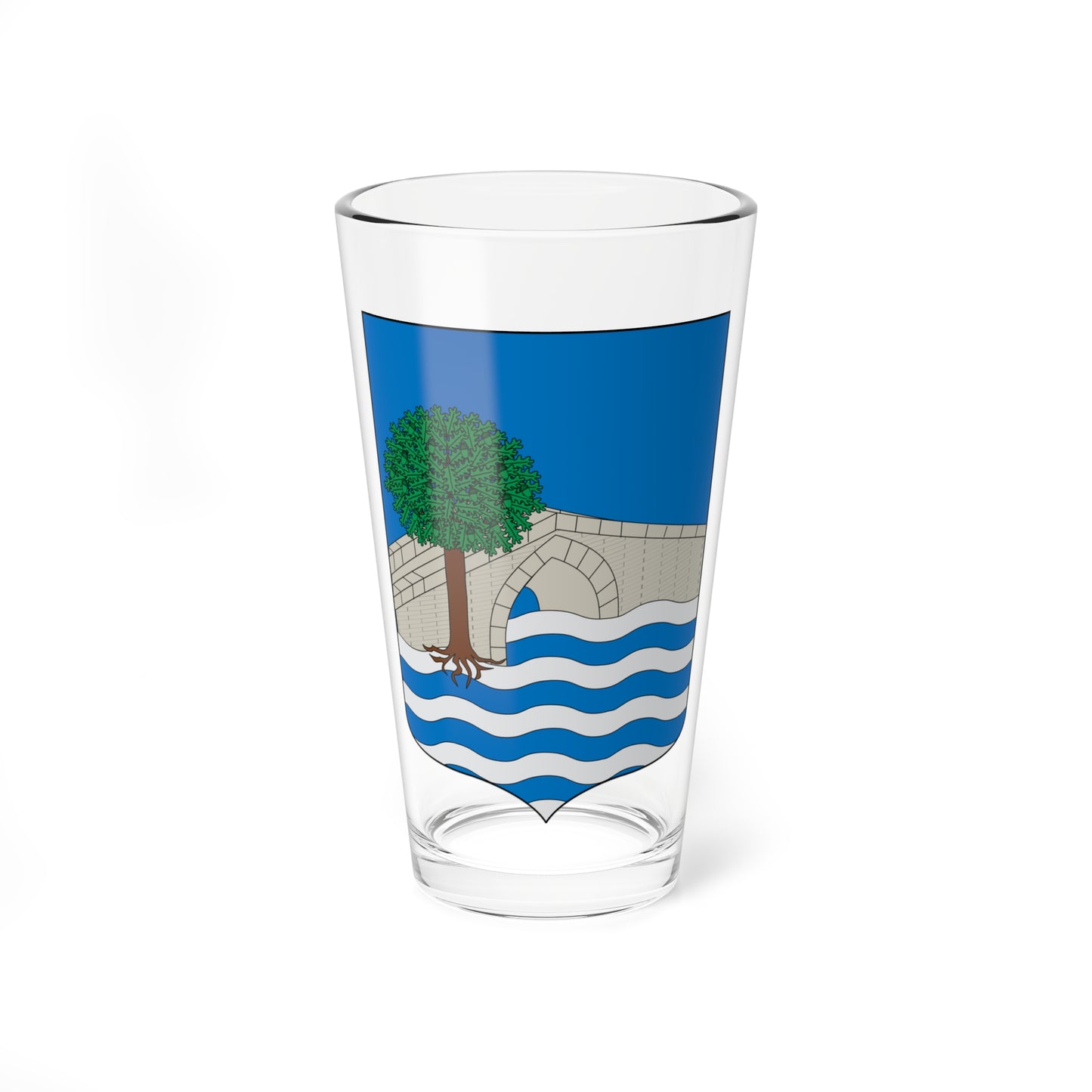 Escudo de Arantzazu (Spain) (Coat of Arms) Pint Glass 16oz