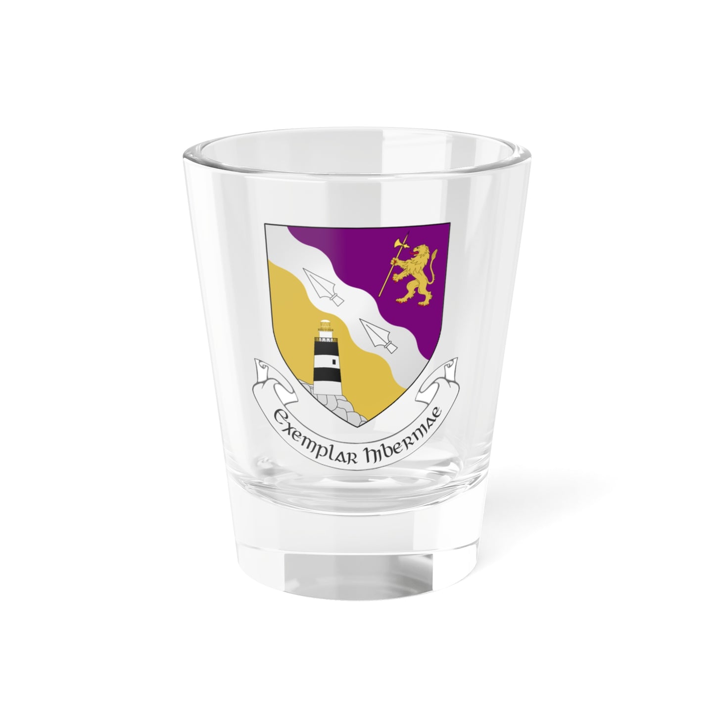 IRL COA County Wexford 3D (Ireland) (Coat of Arms) Shot Glass 1.5oz