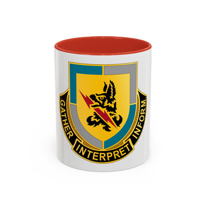 134 Military Intelligence Battalion (U.S. Army) Accent Coffee Mug