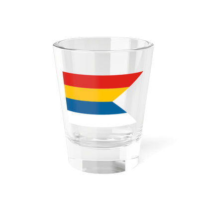 Flag of Commodore of Beiyang Fleet 1890-1909 (China) Shot Glass 1.5oz