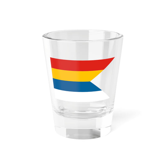 Flag of Commodore of Beiyang Fleet 1890-1909 (China) Shot Glass 1.5oz