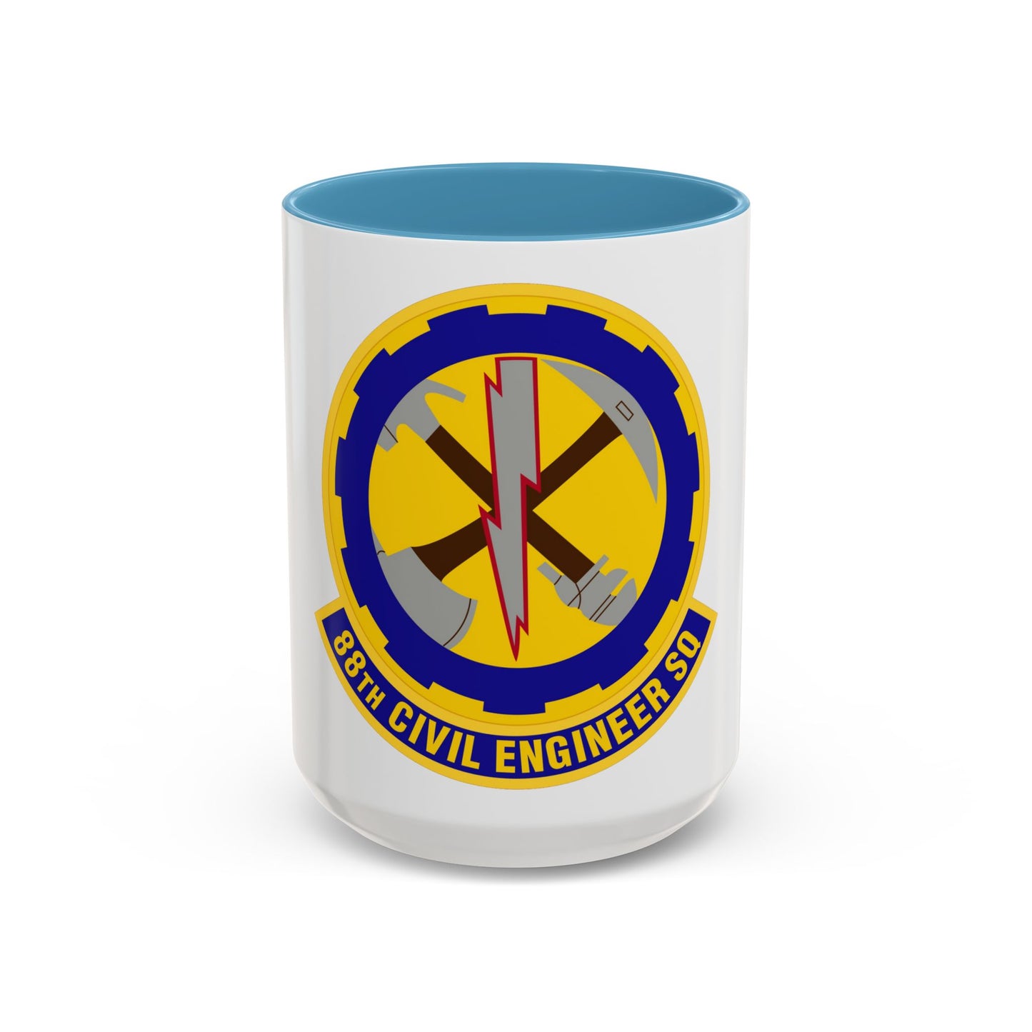88 Civil Engineer Squadron AFMC (U.S. Air Force) Accent Coffee Mug