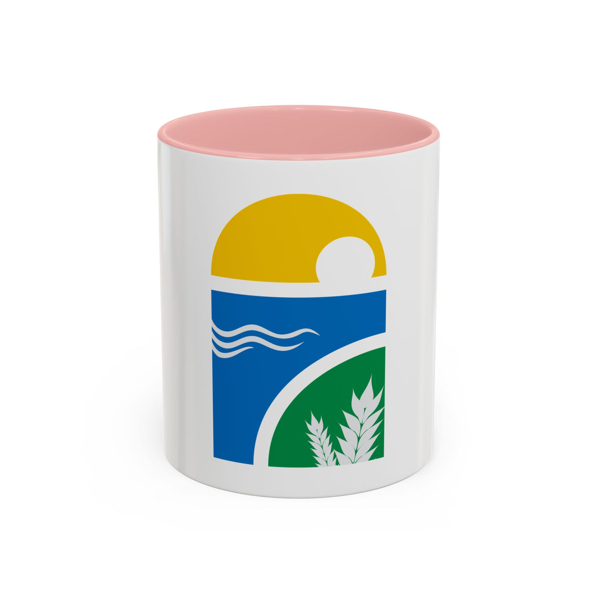 Coat of arms of Canelones Department - Accent Coffee Mug