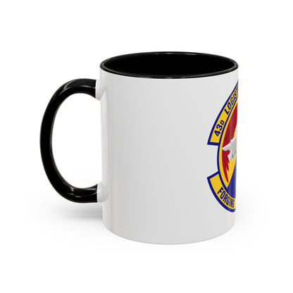 43d Logistics Support Squadron (U.S. Air Force) Accent Coffee Mug