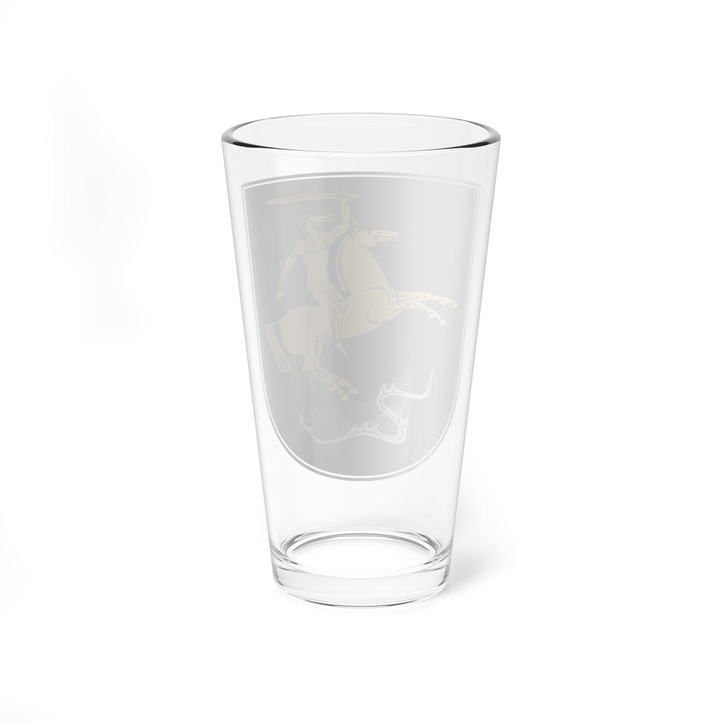 Vadoklių herbas (Lithuania) (Coat of Arms) Pint Glass 16oz