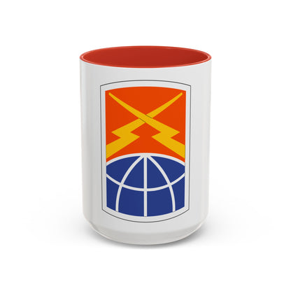 160 Signal Brigade (U.S. Army) Accent Coffee Mug