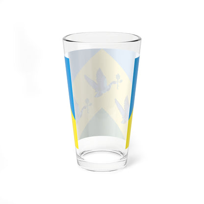 Flag of Novocheboksarsk Chuvashia (Russia) Pint Glass 16oz