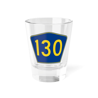 PR secondary 130 (Puerto Rico) (Road Sign) Shot Glass 1.5oz