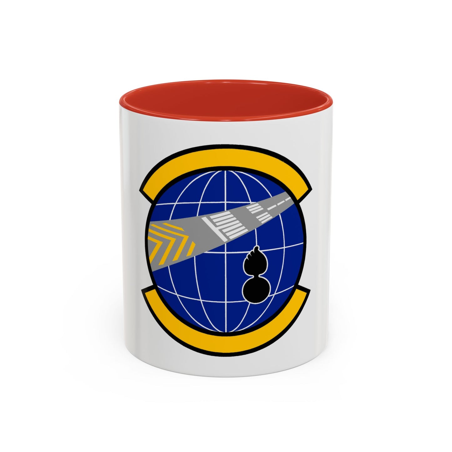 424 Air Base Squadron USAFE (U.S. Air Force) Accent Coffee Mug