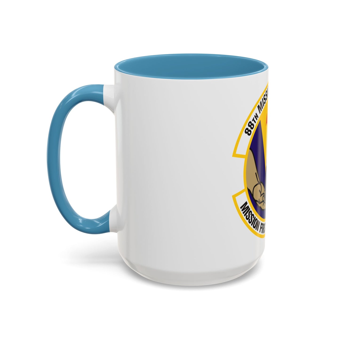88th Mission Support Squadron (U.S. Air Force) Accent Coffee Mug