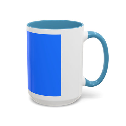 Naval Jack of Algeria - Accent Coffee Mug