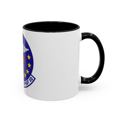 82d Medical Support Squadron (U.S. Air Force) Accent Coffee Mug