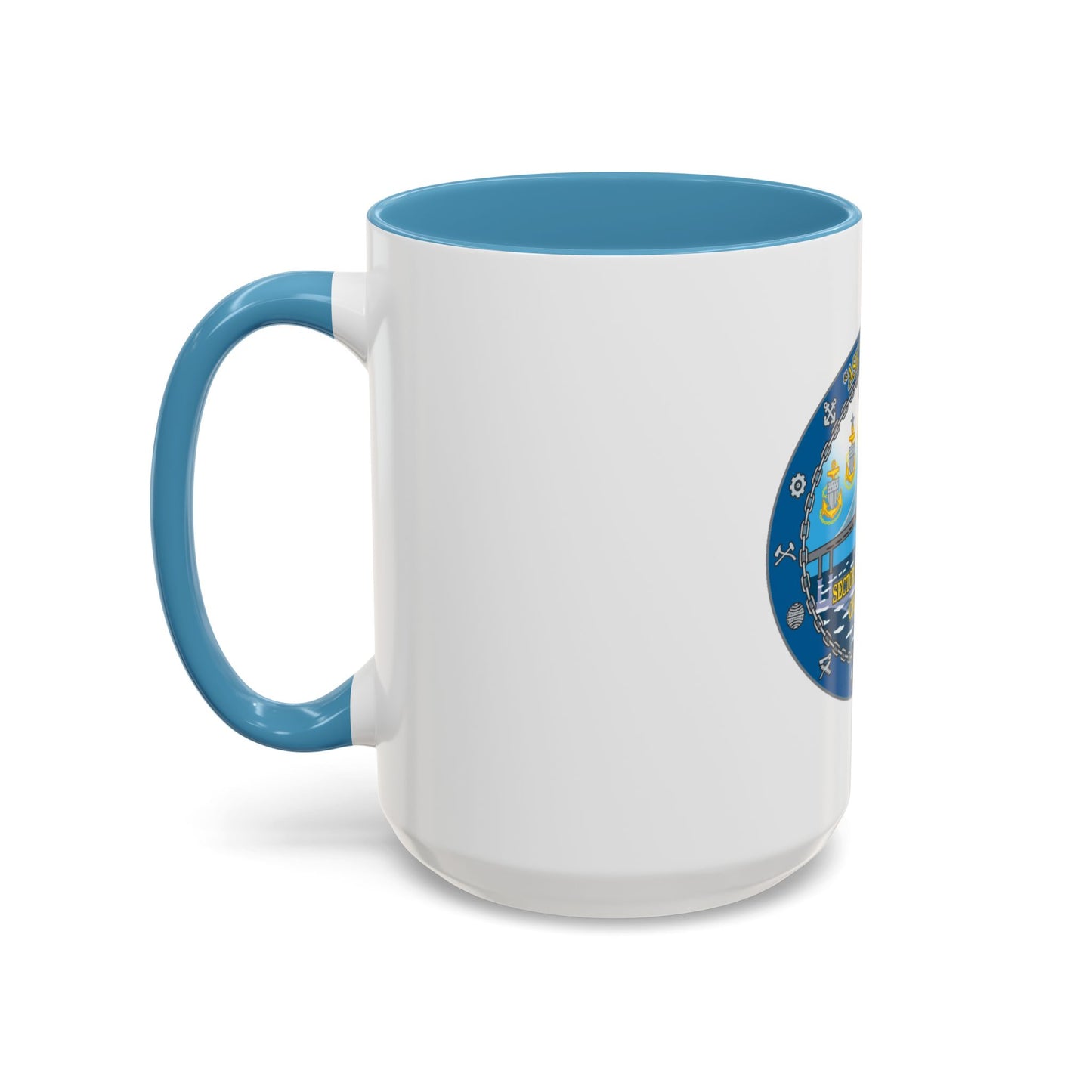 USCGS San Francisco Ask The Chief (U.S. Coast Guard) Accent Coffee Mug