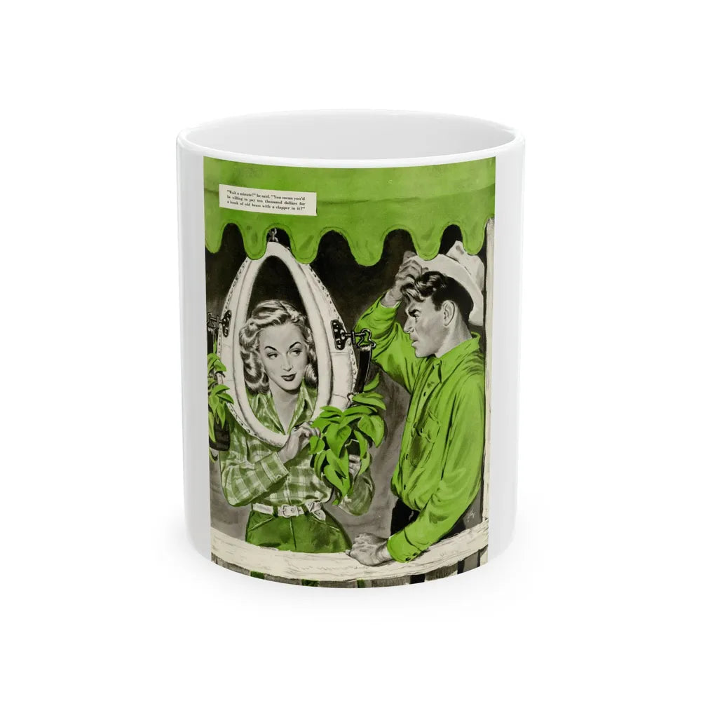 Frame For A Beauty, 1946 - White Coffee Mug-11oz-Go Mug Yourself