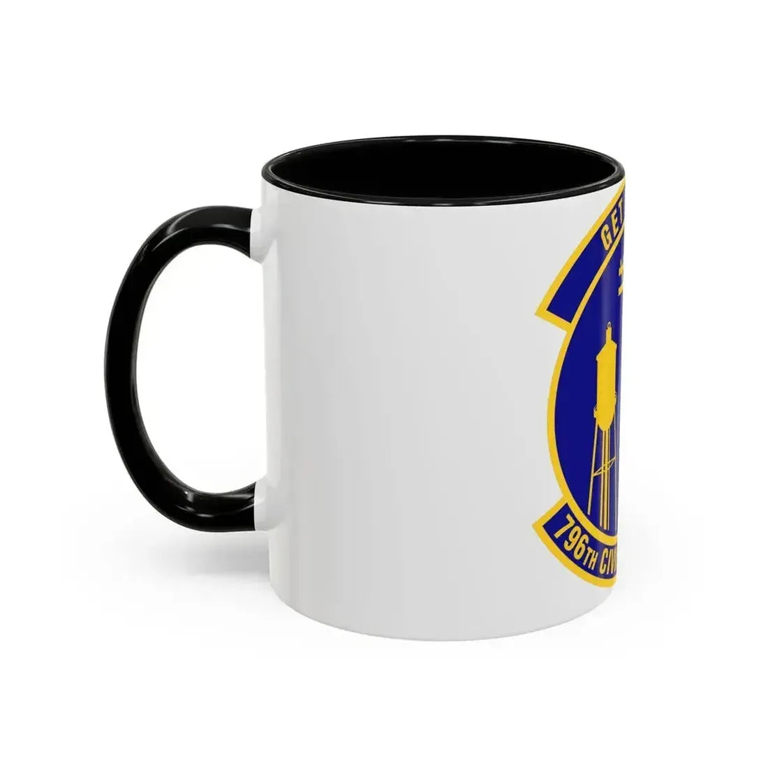 796th Civil Engineer Squadron (U.S. Air Force) Accent Coffee Mug - Go Mug Yourself
