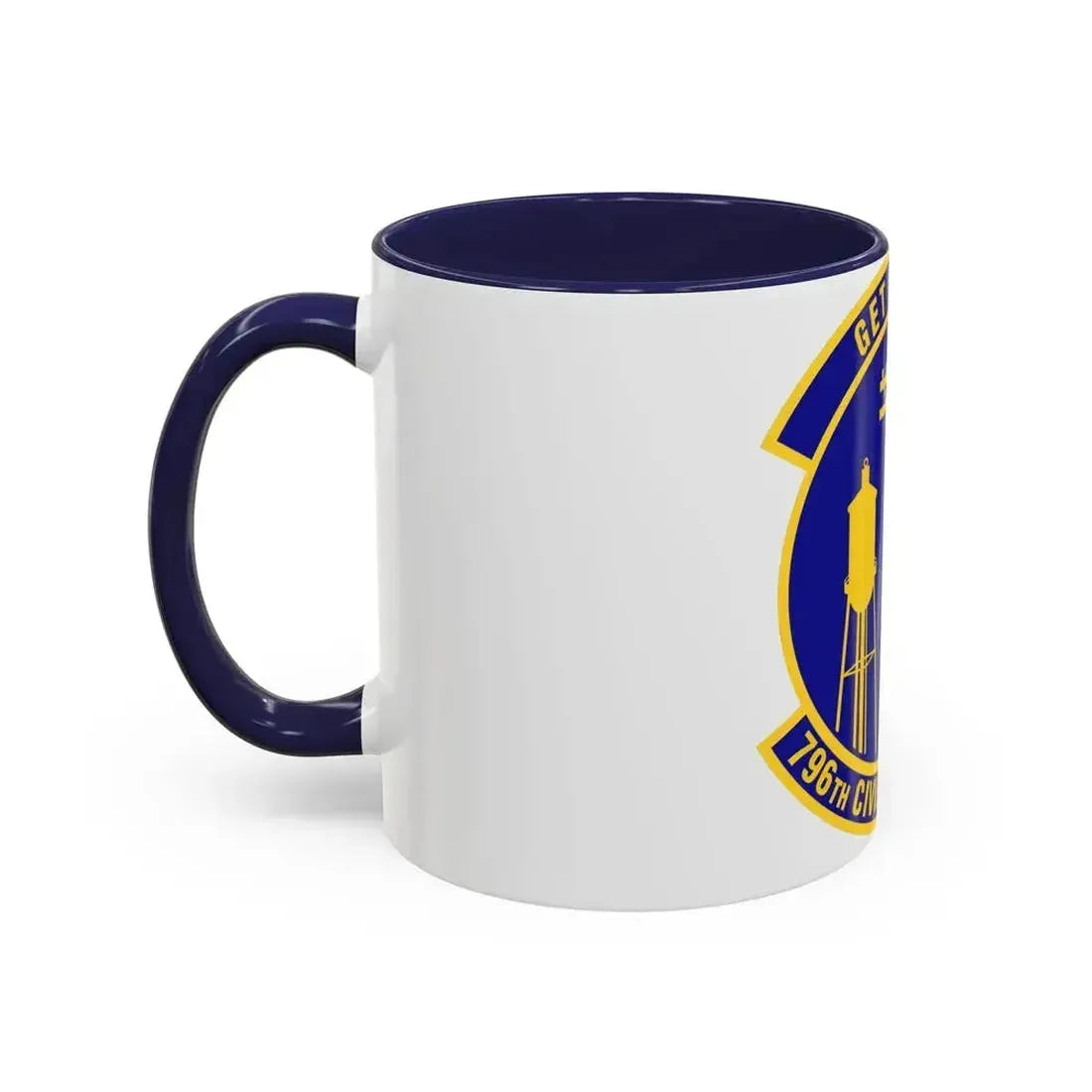 796th Civil Engineer Squadron (U.S. Air Force) Accent Coffee Mug - Go Mug Yourself