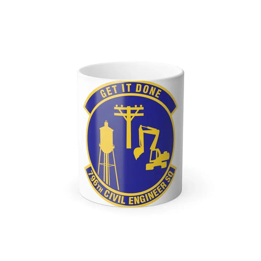 796th Civil Engineer Squadron (U.S. Air Force) Color Changing Coffee Mug 11oz - Go Mug Yourself