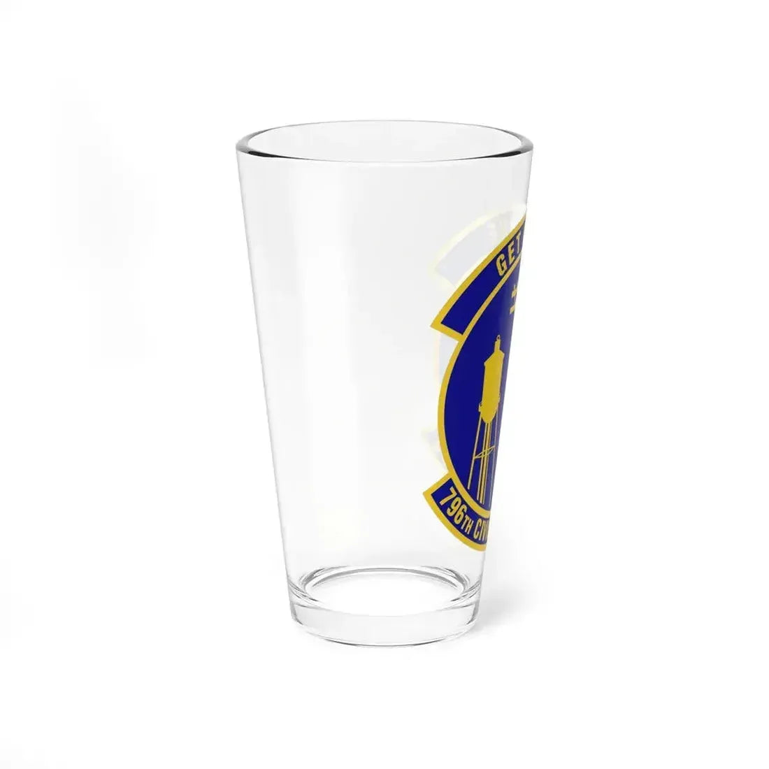 796th Civil Engineer Squadron (U.S. Air Force) Pint Glass 16oz - Go Mug Yourself