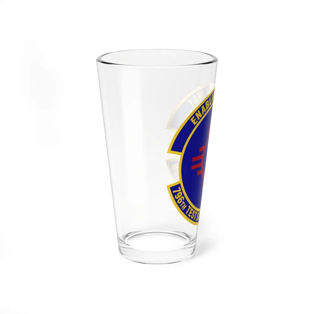 796th Test Support Squadron (U.S. Air Force) Pint Glass 16oz-Go Mug Yourself