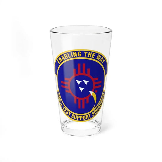 796th Test Support Squadron (U.S. Air Force) Pint Glass 16oz 16oz - Go Mug Yourself