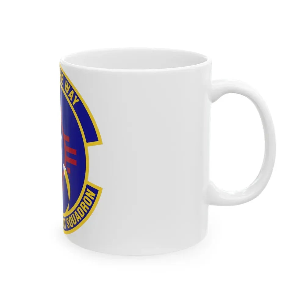 796th Test Support Squadron (U.S. Air Force) White Coffee Mug - Go Mug Yourself